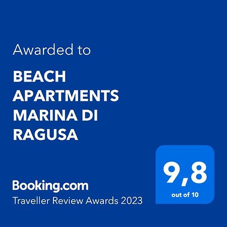 Beach Apartments Marina Di Ragusa Eksteriør bilde